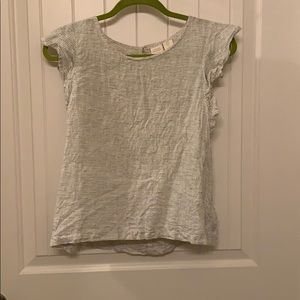 Linen striped shirt by Catherine Malandrino